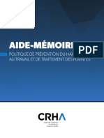 Aide Memoire Politique de Prevention