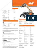 JLG 1055 Spec Sheet