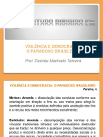 Violência e Democracia - Prof. Desiree M