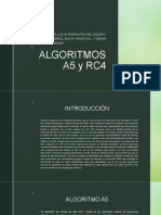 Algoritmos A5 y RC4