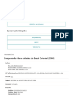 ReP USP - Detalhe Do Registro Imagens de Vilas e Cidades Do Brasil Colonial