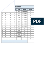 Ubicación Nca: #Compresor Serie #Interno Taladro Ubicación Cantidad