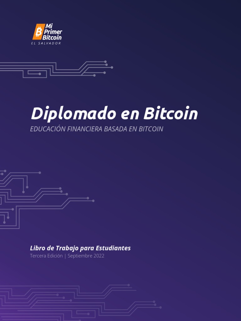 Mi Primer Bitcoin - Libro de Trabajo (V3.0) | PDF | Dinero | Bancos