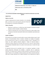 Manejo de Residuos Biomédicos en Instituciones de Salud