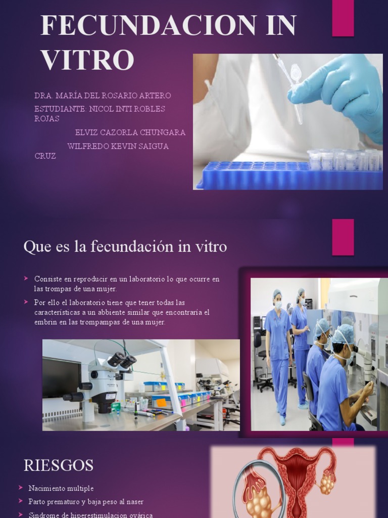 Fecundacion in Vitro | PDF | Fertilización en vitro | Salud sexual