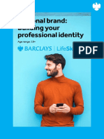 Personal Brand Building Your Professional Identity Lesson Plan