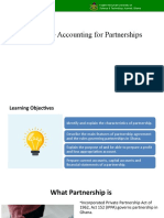 Session 4 - Partnership Accounts