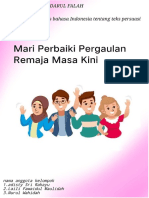 Mari Perbaiki Pergaulan Remaja Masa Kini