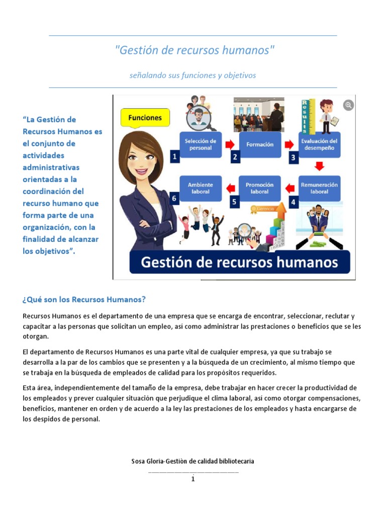 Gestión de Recursos Humanos | PDF | Gestión de recursos humanos | Business