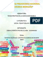 Funciones Como Docente y Administrador Según Manual Hondureño