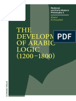 (Medieval and Early Modern Philosophy 2) Khaled El-Rouayheb - The Development of Arabic Logic (1200-1800) - Schwabe Verlagsgruppe (2019)