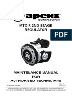 Apeks MTX-R 2nd Stage Maintenance Manual (05-10-2017)
