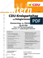 CDU intern September 2011