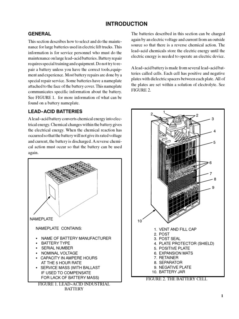 Industrial Battery | PDF