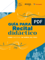 Guia - Recital Didactico