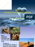 Precipitación - Agua