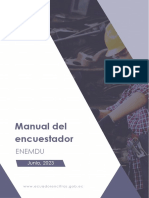 Manual Del Encuestador ENEMDU JUNIO 2023