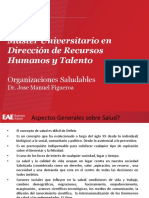 Contenido PPT Organizaciones Saludables. Tema 2 