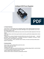 SCR Power Regulator 3fase 0-10