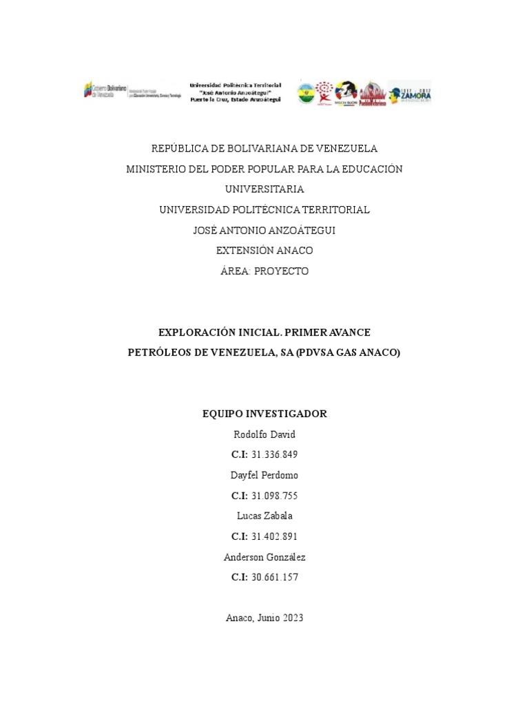 Reseña Histórica de PDVSA Gas Anaco | PDF | Venezuela | Petróleo