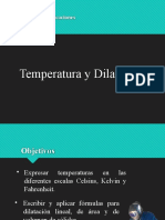 1temperatura y Dilatación