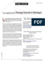Occupational Therapy Schools in Michigan