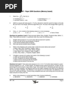 Download ISO-8859-1XAT QA 2006 ACTUAL PAPER by api-3708715 SN6605918 doc pdf