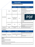 Fichas de Requisitos - Generación - Claves