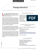 Occupational Therapy Schools in Washington