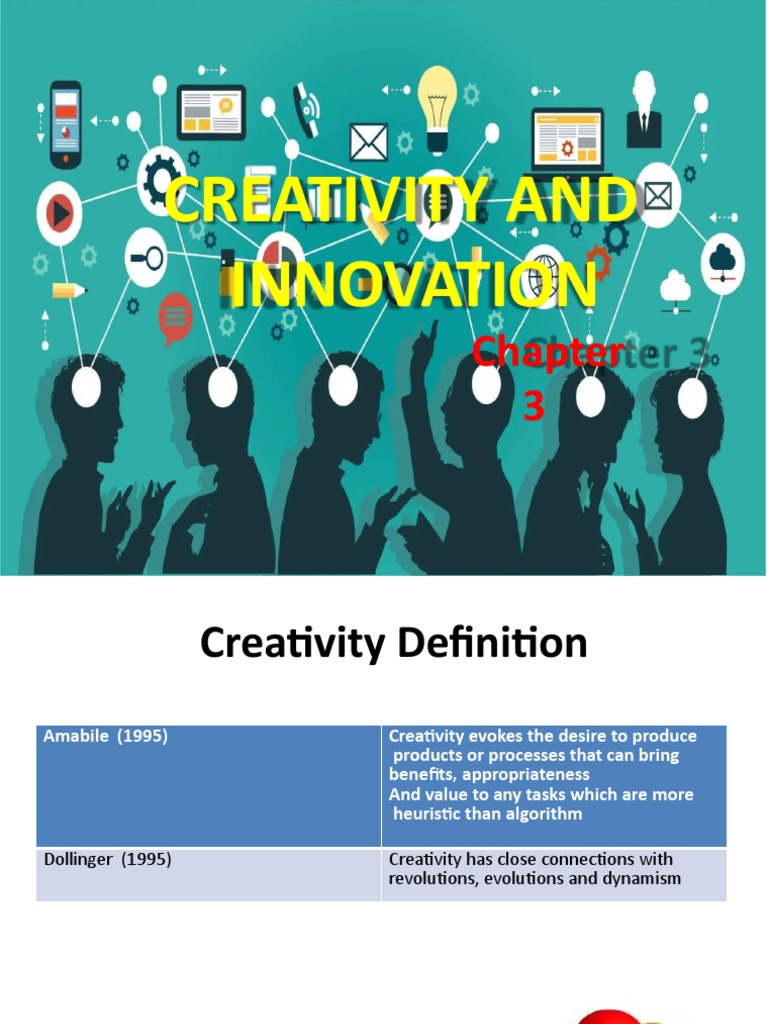 Chapter 3 Creativity and Innovation | PDF