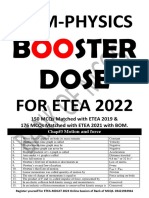Physics Booster Dose For Eteaa