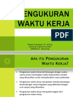 PENGUKURAN WAKTU KERJA Revised 2022