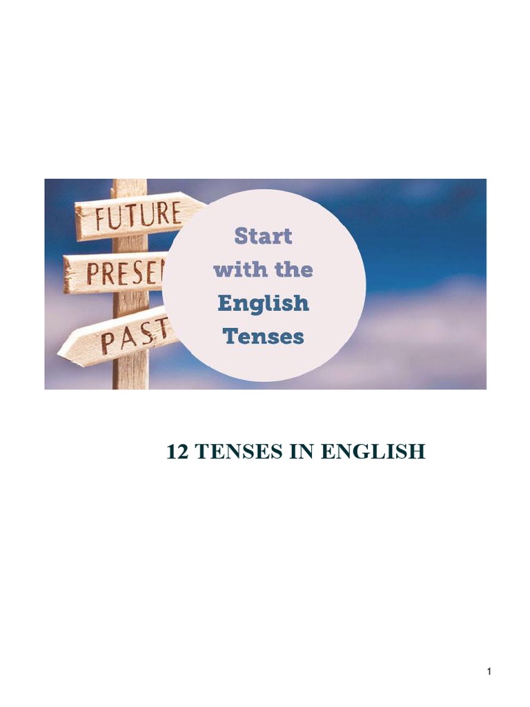 12 Tenses Pdf