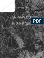 Japanese Weapons used in the South Pacific Area - December 1943