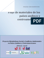 Perez, M. Et Al. (2016) - Flujo de Materiales Países Andinos y Centroamericanos (Working Paper, Universidad Del Valle, Colombia)