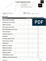 Maxiim Vehicle Diagnostic Report