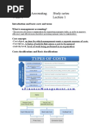 Management Accounting Study Notes