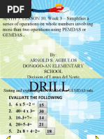 MATH 5 - LESSON 10-Week3
