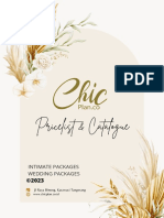 PL Packages Chicplan Wedding 2023