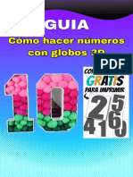 Número 3 D