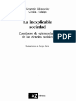 3 - Klimovsky, G. e Hidalgo, C. - La Inexplicable Sociedad