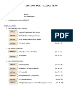 La Constitucion Politica Del Perú