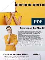 Presentasi Pai Berfikir Kritis1