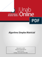 s4 - 3 - Algoritmo Simplex Matricial