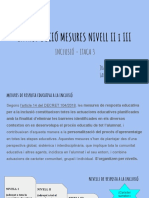 Introducció Mesures Nivell II I III