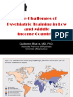 The Psychiatric Training in LAMIC Countries