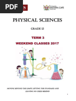 PHYSICAL SCIENCE TERM 3 E Cape 1 - 1680