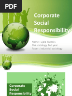 118 Social Responsibility Powerpoint Template