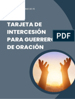 Tarjeta de Intercesión