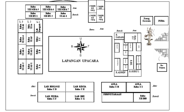 Denah Ruang Kelas Tp 2023 2024 Pdf